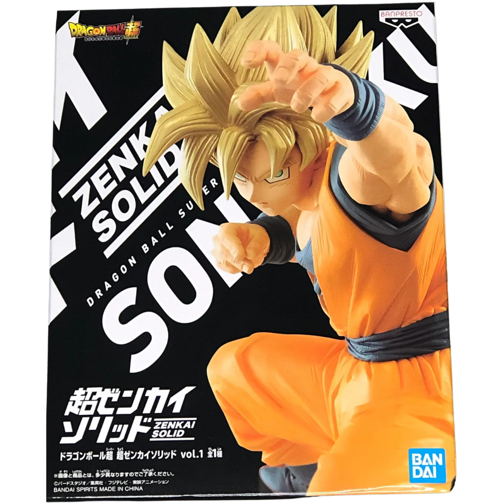 Dragonball Super Zenkai Solid Son Goku Figure