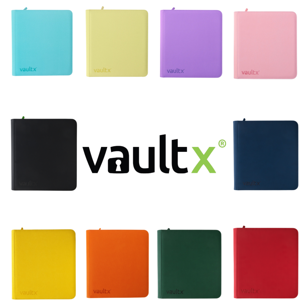 Vault X 12 Pocket Sideloading Zip Binder