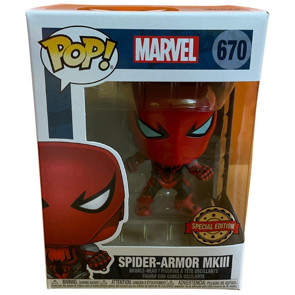 Funko Pop! Marvel Spider Armor MKiii Exclusive 670