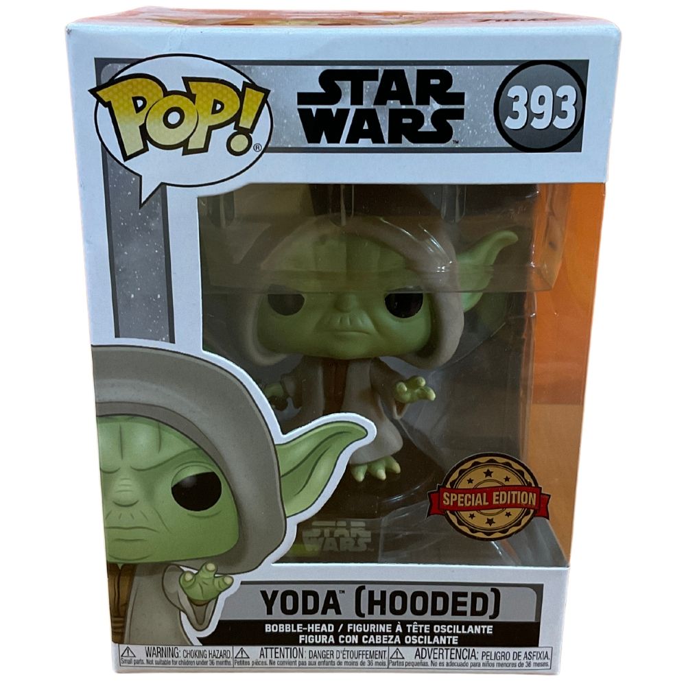 Funko Pop! Star Wars Yoda (Hooded) Exclusive 393