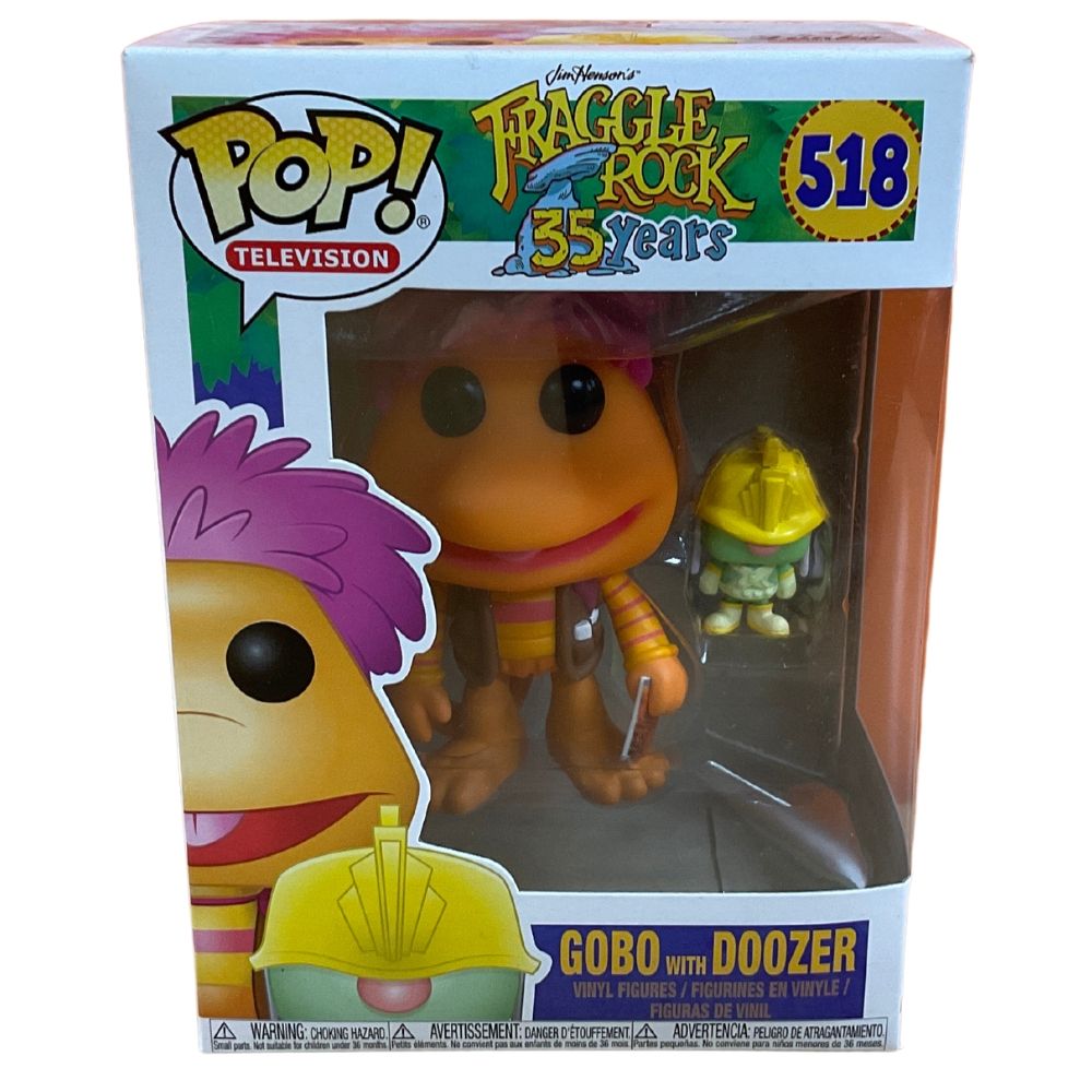 Funko Pop! Television Fraggle Rock 35 Years Gob With Doozer 518