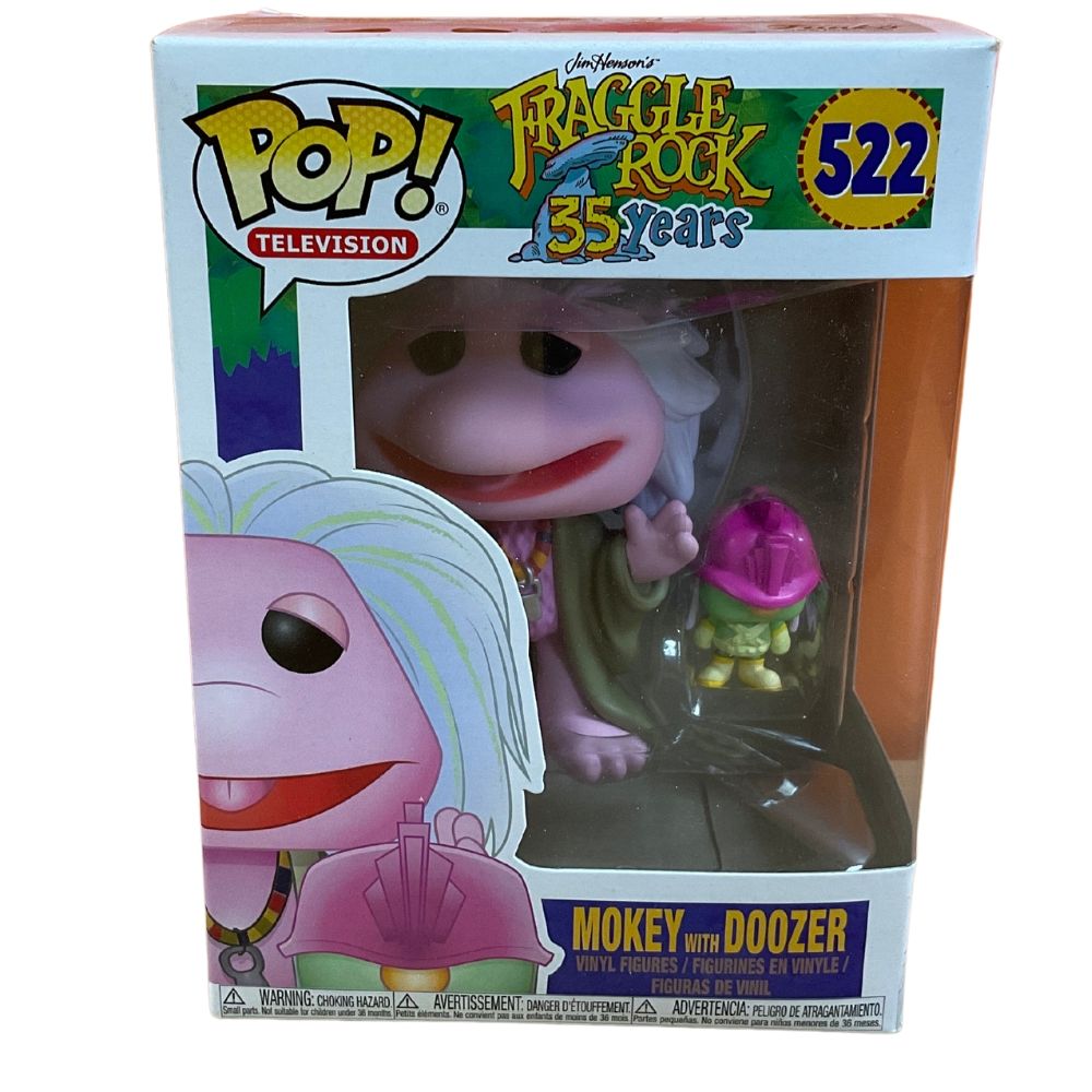 Funko Pop! Television Fraggle Rock 35 Years Mokey With Doozer 522