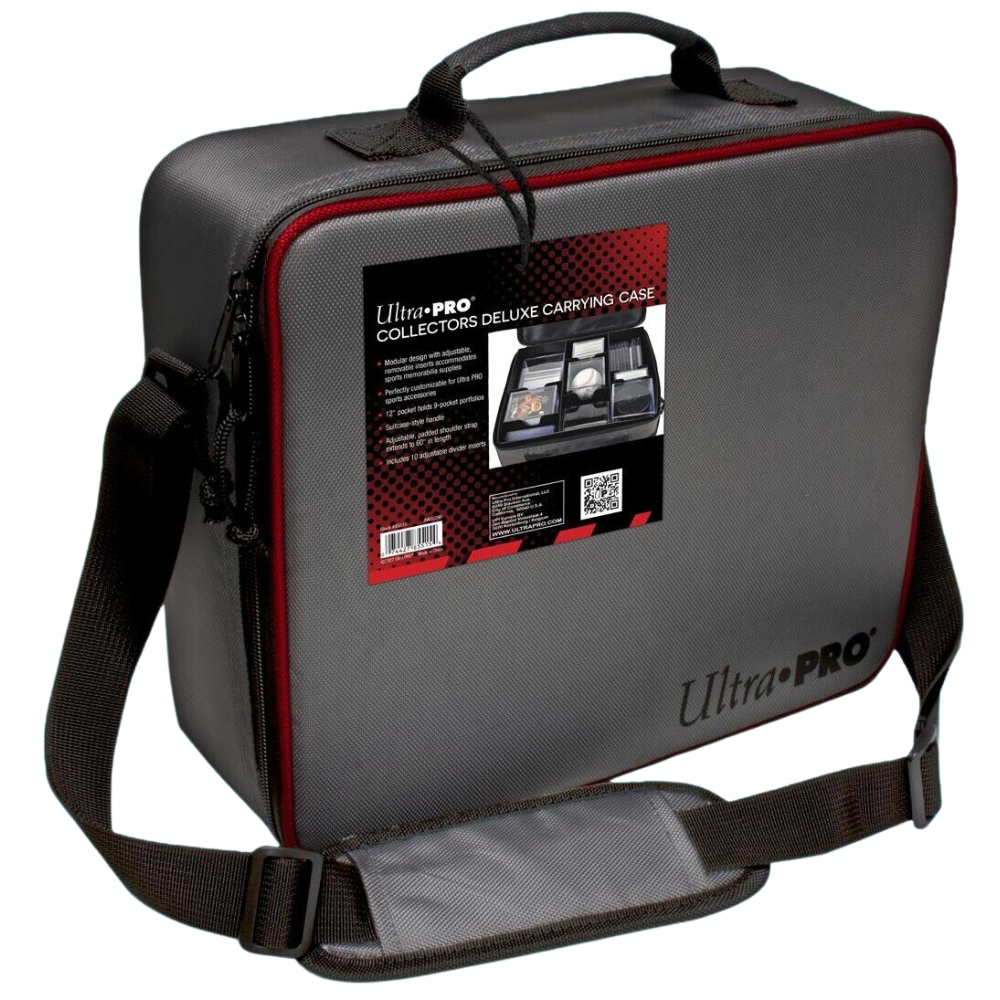 Ultra Pro Deluxe Gaming Case with Red Trim