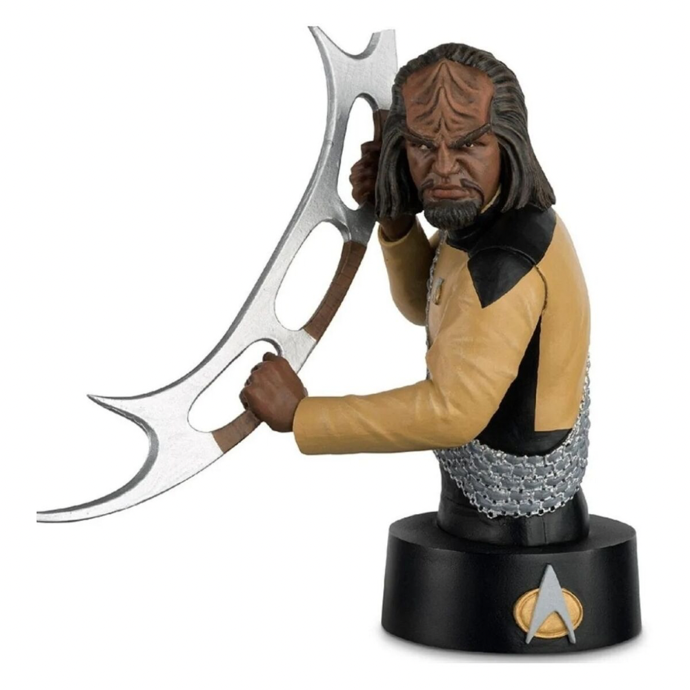 Star Trek The Official Busts Collection LT. Commander Worf Figure