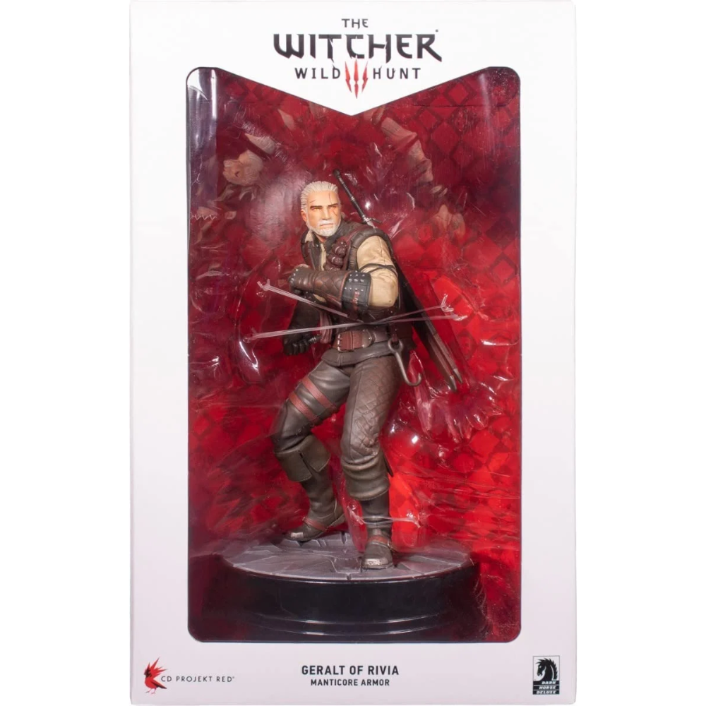 The Witcher Wild Hunt Manticore Armor Geralt Of Rivia Figure