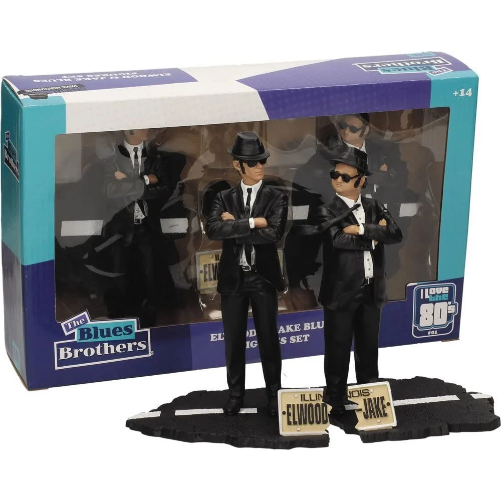 The Blues Brothers Elwood & Jake Blues Figure Set