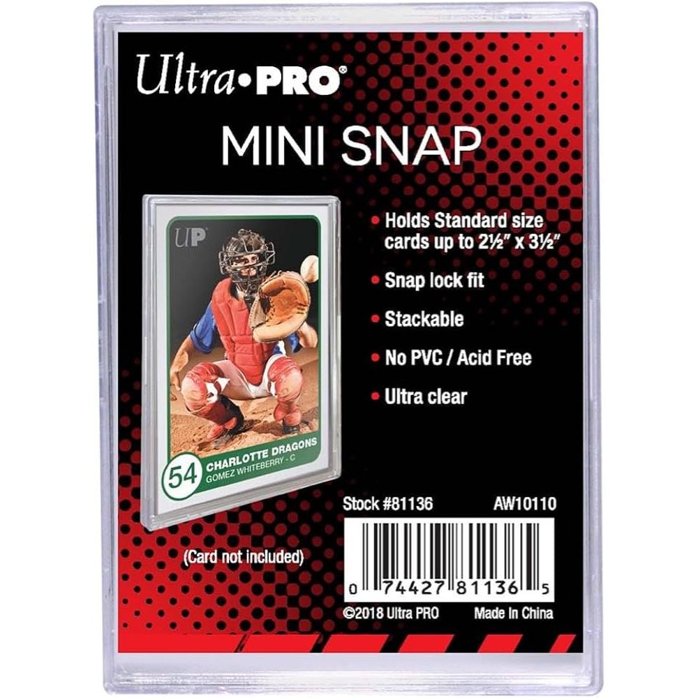 Ultra Pro Mini Snap Card Case