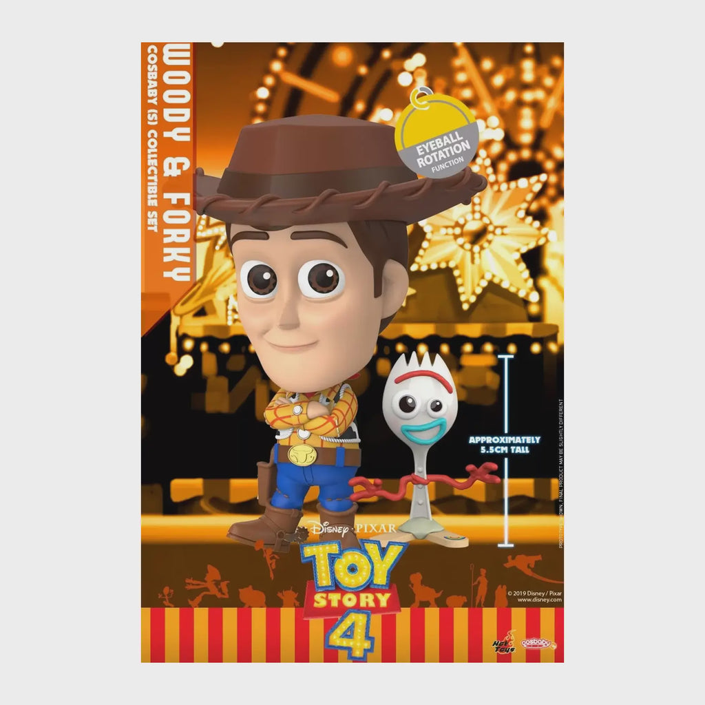 Toy Story 4 Cosby Mini Figures Woody And Forky