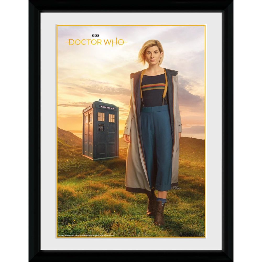 Doctor Who Framed Print